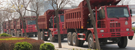 10 Wheels 70 Ton Dump Truck With Unilateral High Strength Skeleton Cab
