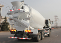 mobile Concrete Mixer Truck with pump , 10 CBM Trailer Concrete Mixer