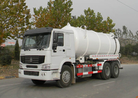 SINOTRUK HOWO  Vacuum Sewage Suction Truck 15CBM LHD 6X4 Euro2 290HP