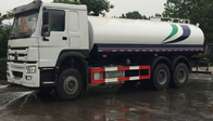 Potable Water Tanker Trucks 19CBM For Road Flushing , Water Hauling Trucks