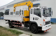 High Efficiency 3.2 T Hydraulic Truck Mounted Cranes With 2080 Lengthened Cab
