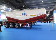 Normal Suspension Semi Trailer Truck With Carbon Steel / Mn Steel Material