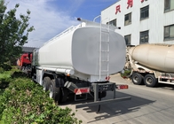 Sinotruk Howo 25CBM Oil Tank Truck 10Wheels 400Hp 6 × 4 Multiple Compartments