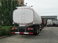 SINOTRUK HOWO 6X4 25CBM Oil Tank Truck 10Wheels 400Hp White