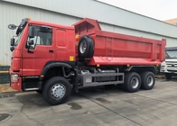 Sinotruk Howo Tipper Dump Truck 380Hp 6 × 4  20CBM U Type Box 10 Wheels