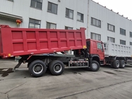 SINOTRUCK Howo Tipper Dump Truck 380Hp 6 × 4  20CBM Box 10 Wheels Smashing Angle iron
