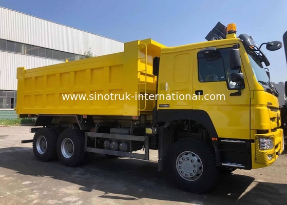 371HP LHD SINOTRUK HOWO 6x4 Dump Truck For Mining Using