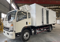 Low Energy Consumption 4x2 10 Ton Refrigerated Truck 160HP RHD