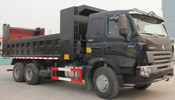 Tipper Dump Truck SINOTRUK HOWO A7 6X4 10 wheels 25-40tons for Construction