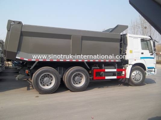 Tipper Dump Truck SINOTRUK HOWO  25tons 371HP 10wheels LHD 10-25CBM ZZ3257N3647A