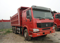 Tipper Dump Truck SINOTRUK HOWO 371HP 6X4 LHD 25-40tons 10-25CBM  ZZ3257N3447A1