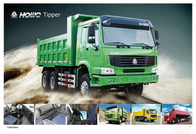 Tipper Dump Truck SINOTRUK HOWO 10wheels LHD 371HP 25tons 10-25CBM  ZZ3257N3847A
