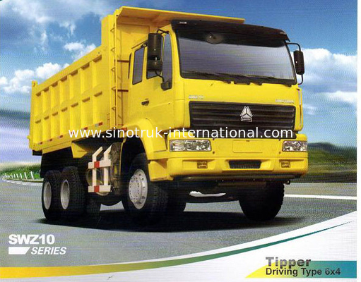 SINOTRUK Golden Prince Dump Truck 10Wheels 336HP LHD 25-30tons ZZ3251N3641W