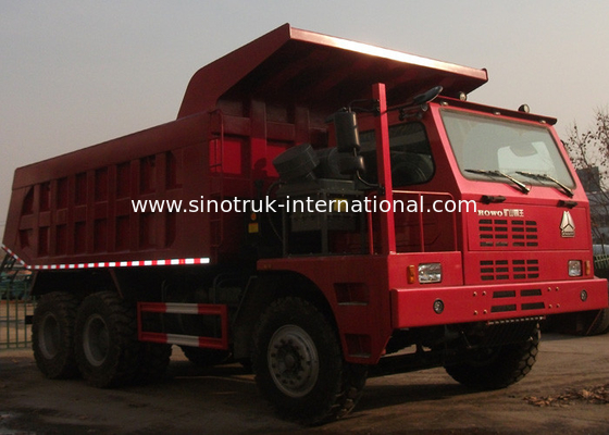 Commercial Dump Truck With Cargo Body Structure / SINOTRUK HOWO Truck