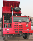 371HP Tipper Dump Truck / Automatic Tri Axle Dump Truck For  Mining