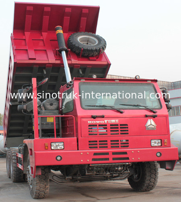 Coal Mine Tipper Dump Truck / SINOTRUK HOWO70 Ten Wheeler Dump Truck