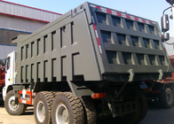 Heavy Duty Tipper Dump Truck LHD With Unilateral High Strength Skeleton Cab
