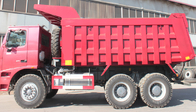 Professional 371HP Engine Tipper Dump Truck , Safety 10 Wheel Dump Truck