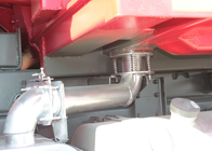 Professional 371HP Engine Tipper Dump Truck , Safety 10 Wheel Dump Truck