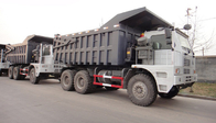 HOWO Tipper Truck / 70 T SINOTRUK HOWO Dump Truck For Mining ZZ5707V3840CJ