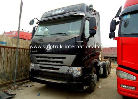 6X4 HOWO Heavy Duty Tractor Trucks , 4 Stroke Electronic Fuel Injection Diesel Engine Tractors And Dump Trucks