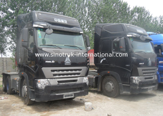 6X4 Euro2 380HP SINOTRUK HOWO A7 Tractor Dump Truck LHD  ZZ4257N3247N1B