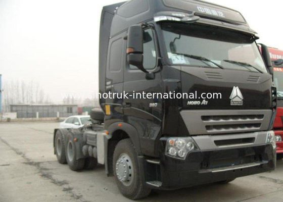 A7 HOWO Tractor Truck LHD 6X4 Euro2 380 HP Two Berth ZZ4257N3247N1B