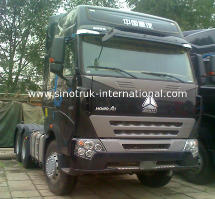 A7 HOWO Tractor Truck LHD 6X4 Euro2 380 HP Two Berth ZZ4257N3247N1B