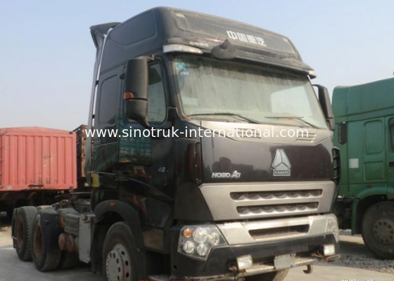 RHD 6X4 SINOTRUK HOWO 6x4 Dump Truck Tractor With Euro 2 Emission Standard