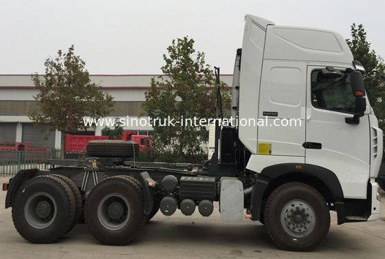 RHD 6X4 SINOTRUK HOWO 6x4 Dump Truck Tractor With Euro 2 Emission Standard