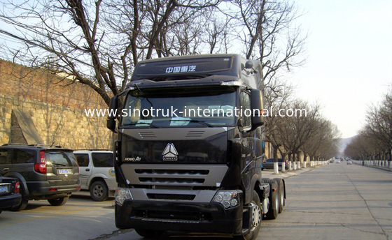 100 Tons Heavy Truck Tractor , Single Axle Dump Truck ZZ4257V3247N1B