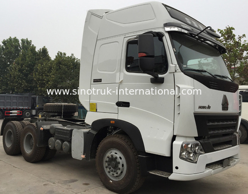 100 Tons Heavy Truck Tractor , Single Axle Dump Truck ZZ4257V3247N1B