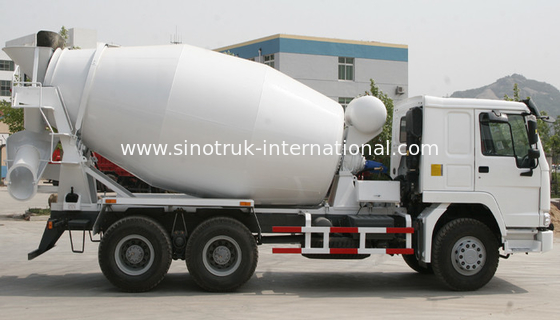 Industrial Concrete Mixer Vehicle 8CBM 290HP 6X4 LHD Mixer Cement Truck