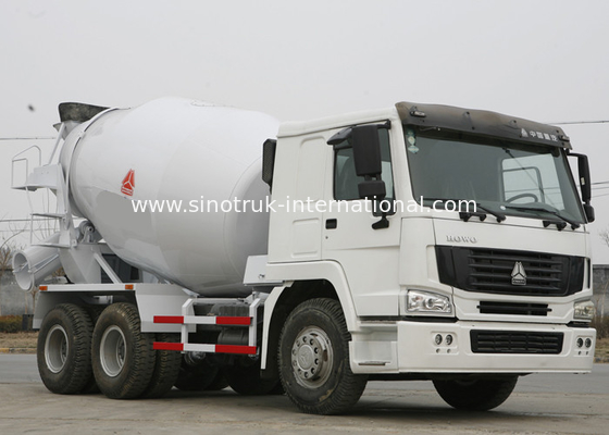 Large Concrete Mixer Truck With High Strength Wear - Resistant Steel Plate Tank