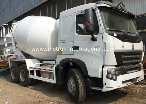 Concrete Mixer Equipment A7 Pump Concrete Truck 10CBM 371HP 6X4 LHD