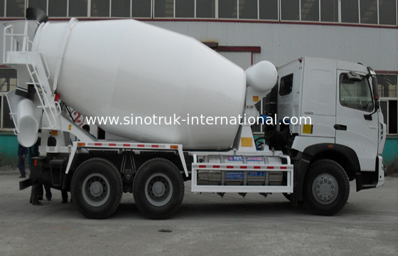 Concrete Mixer Equipment A7 Pump Concrete Truck 10CBM 371HP 6X4 LHD