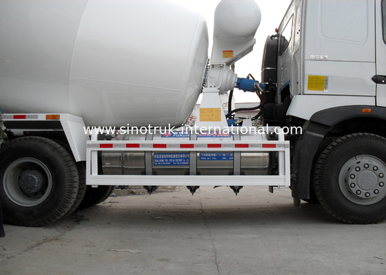 10 Cubic Meters Concrete Mixer Truck With Pump A7 371HP 6X4 RHD