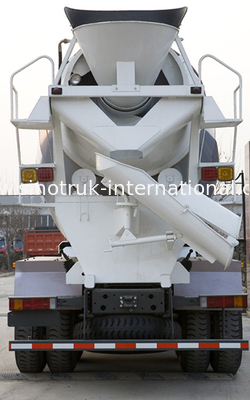 Durable Industrial Concrete Mixer Vehicle 8×4 High Running Efficiency