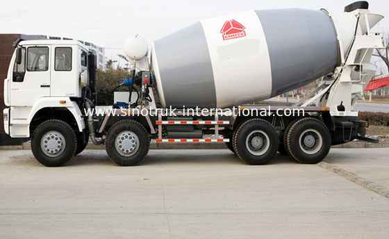 Durable Industrial Concrete Mixer Vehicle 8×4 High Running Efficiency