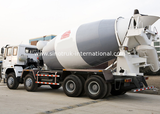 Durable Industrial Concrete Mixer Vehicle 8×4 High Running Efficiency