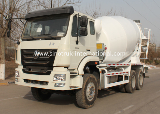 Drum Trailer Concrete Mixer 10CBM 290HP 6X4 RHD Pump Concrete Truck