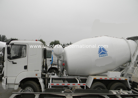 Drum Trailer Concrete Mixer 10CBM 290HP 6X4 RHD Pump Concrete Truck