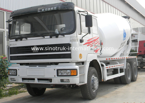 Drum Trailer Concrete Mixer 10CBM 290HP 6X4 RHD Pump Concrete Truck