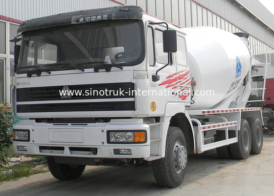 Mobile Semi Cement Mixing Equipment Concrete Mixer Truck 10CBM 290HP