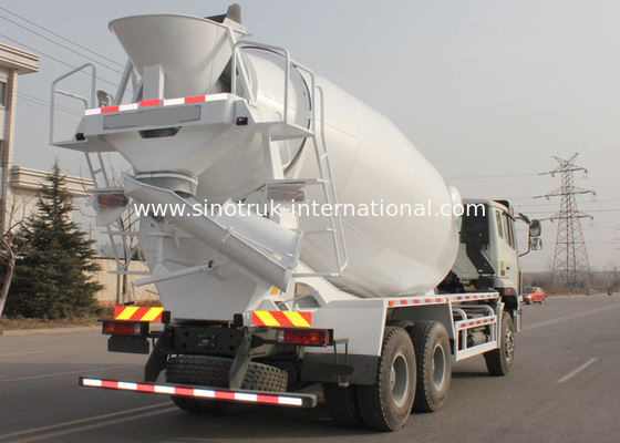 mobile Concrete Mixer Truck with pump , 10 CBM Trailer Concrete Mixer