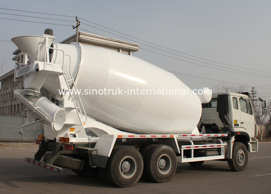 Industrial Concrete Mixing Truck For Road Repairing / Cement Truck Mixer