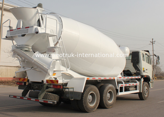 Diesel Engine Concrete Mixer Truck 10CBM Capacity Ready Mix Concrete Trailer