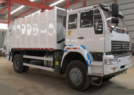 10CBM Compressed Garbage Collection Truck , LHD 4X2 Refuse Collection Vehicle