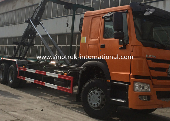 Hydraulic Control System Automated Garbage Collection Truck 6X4 LHD Euro2