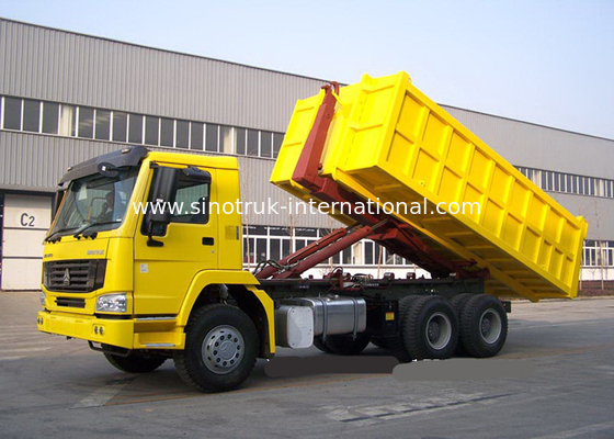 Hydraulic Control System Automated Garbage Collection Truck 6X4 LHD Euro2